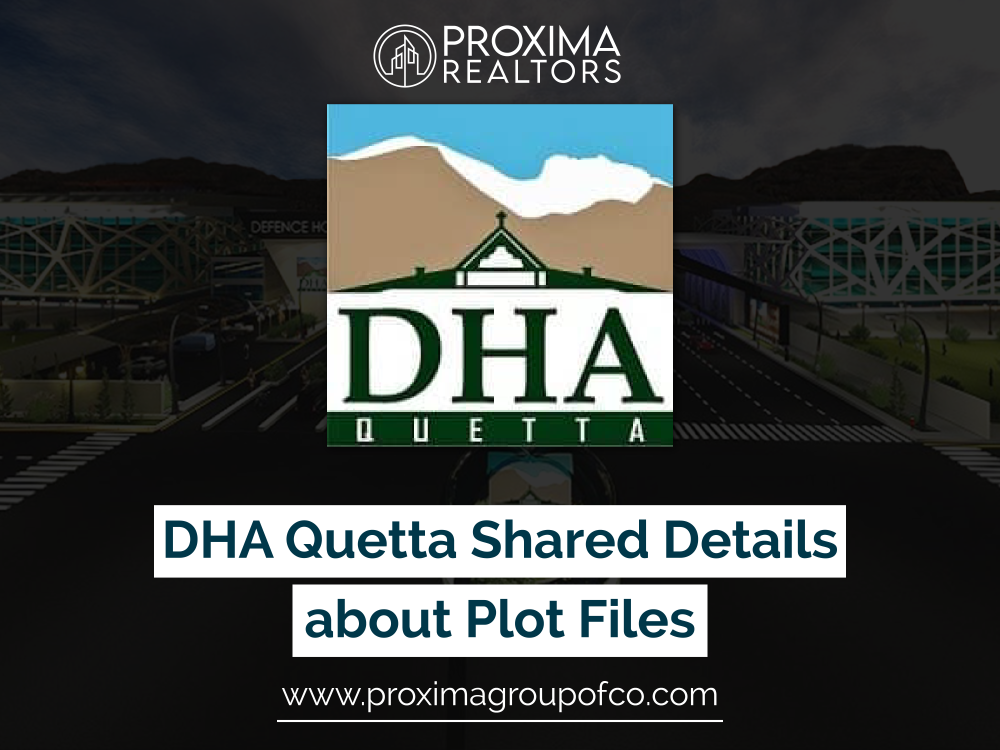 DHA Quetta shared details about plot files